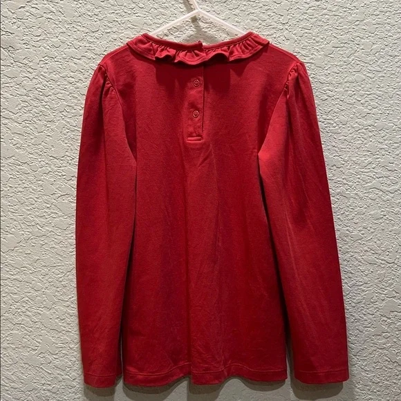 The Beaufort Bonnet Company Girls Reece Ruffle Top red size 8 - Picture 4 of 10